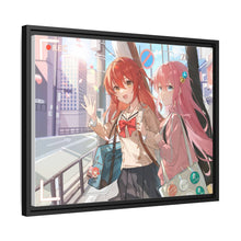 Load image into Gallery viewer, Hitori Gotou & Ikuyo Kita Canvas Framed Art Print