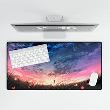 Load image into Gallery viewer, Anime Sunset Mouse Pad (Desk Mat)