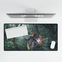 Load image into Gallery viewer, Anime Warrior Mouse Pad (Desk Mat)