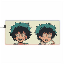 Load image into Gallery viewer, My Hero Academia Izuku Midoriya RGB LED Mouse Pad (Desk Mat)