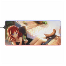 Load image into Gallery viewer, Love Live! Maki Nishikino RGB LED Mouse Pad (Desk Mat)