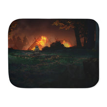 Load image into Gallery viewer, Fallen Hero Sherpa Blanket