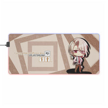 Load image into Gallery viewer, Glass Heart Princess RGB LED Mouse Pad (Desk Mat)