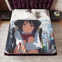 Load image into Gallery viewer, Your Name. Sherpa Blanket