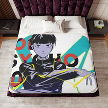 Load image into Gallery viewer, Mob Psycho 100 Shigeo Kageyama Sherpa Blanket