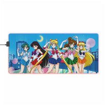 Load image into Gallery viewer, Sailor Moon RGB LED Mouse Pad (Desk Mat)