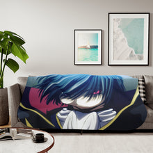 Load image into Gallery viewer, Code Geass Lelouch Lamperouge Sherpa Blanket