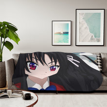 Load image into Gallery viewer, Tsundere-chan Sherpa Blanket