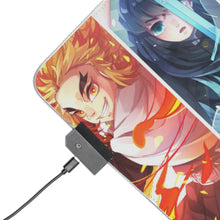 Load image into Gallery viewer, Demon Slayer: Kimetsu no Yaiba RGB LED Mouse Pad (Desk Mat)