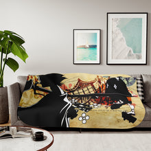 Load image into Gallery viewer, Anime Samurai Champloo Sherpa Blanket