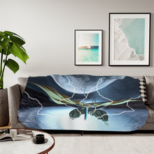 Load image into Gallery viewer, Anime Bleachr Sherpa Blanket