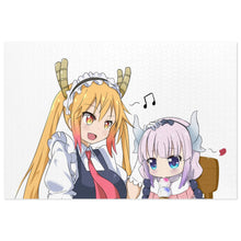 Load image into Gallery viewer, Miss Kobayashi's Dragon Maid Kanna Kamui, Kobayashi San Chi No Maid Dragon, Tohru Jigsaw Puzzle