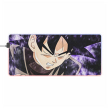 Load image into Gallery viewer, Black Goku RGB LED Mouse Pad (Desk Mat)