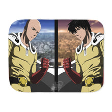 Load image into Gallery viewer, Saitama Sherpa Blanket