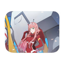 Load image into Gallery viewer, Anime Darling in the FranXX Sherpa Blanket