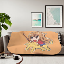 Load image into Gallery viewer, Toradora! Sherpa Blanket