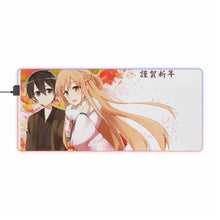 Load image into Gallery viewer, Sword Art Online RGB LED Mouse Pad (Desk Mat)