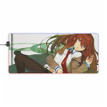 Load image into Gallery viewer, Steins;Gate - Kurisu Makise RGB LED Mouse Pad (Desk Mat)