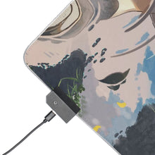 Load image into Gallery viewer, A girl with an umbrella RGB LED Mouse Pad (Desk Mat)