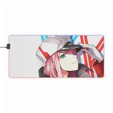 Load image into Gallery viewer, Zero Two RGB LED Mouse Pad (Desk Mat)