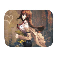 Load image into Gallery viewer, Kurisu & Kyouma Sherpa Blanket