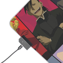 Load image into Gallery viewer, FullMetal Alchemist RGB LED Mouse Pad (Desk Mat)