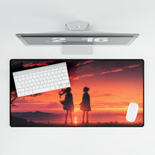 Load image into Gallery viewer, Anime Sunset Mouse Pad (Desk Mat)