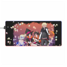 Load image into Gallery viewer, Durarara!! Izaya Orihara, Shizuo Heiwajima RGB LED Mouse Pad (Desk Mat)