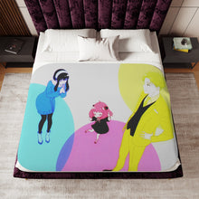 Load image into Gallery viewer, Anime Spy x Family Sherpa Blanket