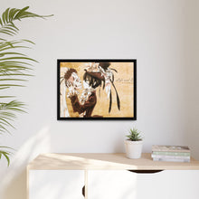 Load image into Gallery viewer, Black Butler Canvas Framed Art Print