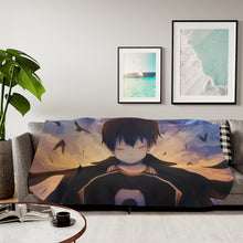 Load image into Gallery viewer, Tobio Kageyama Sherpa Blanket
