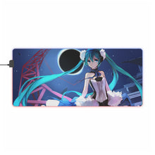 Load image into Gallery viewer, Hatsune Miku RGB LED Mouse Pad (Desk Mat)