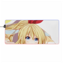 Load image into Gallery viewer, Nisekoi Chitoge Kirisaki RGB LED Mouse Pad (Desk Mat)