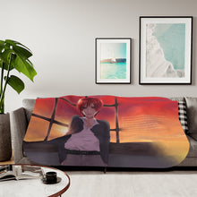 Load image into Gallery viewer, Assassination Classroom Sherpa Blanket