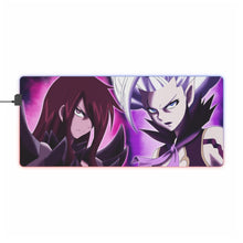Load image into Gallery viewer, Erza Scarlet & Demon Mirajane RGB LED Mouse Pad (Desk Mat)