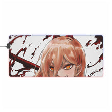 Load image into Gallery viewer, Chainsaw Man RGB LED Mouse Pad (Desk Mat)