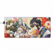 Load image into Gallery viewer, Anime Touken Ranbu RGB LED Mouse Pad (Desk Mat)