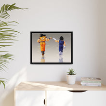 Load image into Gallery viewer, goku & vegita Canvas Framed Art Print
