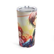 Load image into Gallery viewer, Glass Heart Princess Tumbler 20oz
