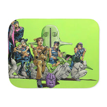 Load image into Gallery viewer, JoJo's Bizarre Adventure: Part 1-8 Sherpa Blanket