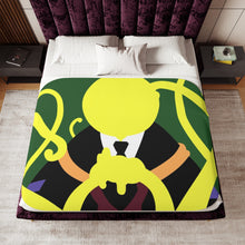 Load image into Gallery viewer, Koro-Sensei Sherpa Blanket