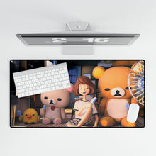 Load image into Gallery viewer, Rilakkuma And Kaoru Mouse Pad (Desk Mat)