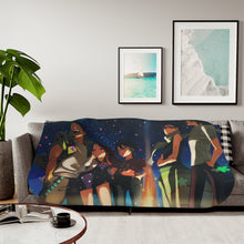 Load image into Gallery viewer, Anohana Sherpa Blanket