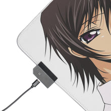Load image into Gallery viewer, Code Geass Lelouch Lamperouge RGB LED Mouse Pad (Desk Mat)