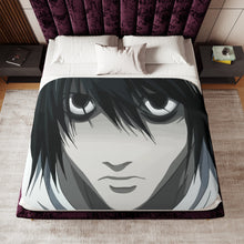 Load image into Gallery viewer, Anime Death Note Sherpa Blanket