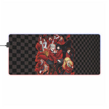 Load image into Gallery viewer, Kakegurui Yumeko Jabami, Mary Saotome, Midari Ikishima, Kirari Momobami, Yumemi Yumemite RGB LED Mouse Pad (Desk Mat)