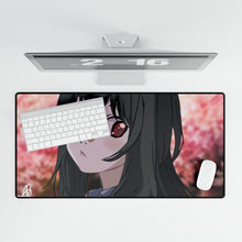 Load image into Gallery viewer, Kaorichan - Black Hair Edition/Red Eyed Mouse Pad (Desk Mat)