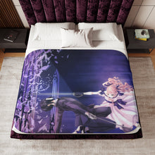 Load image into Gallery viewer, Black Butler Sherpa Blanket