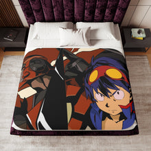 Load image into Gallery viewer, Tengen Toppa Gurren Lagann Sherpa Blanket
