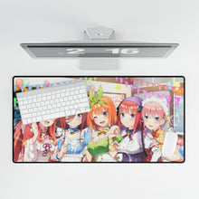 Load image into Gallery viewer, The Quintessential Quintuplets - Itsuki , Miku , Yotsuba , Nino & Ichika Mouse Pad (Desk Mat)